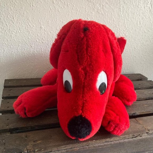 Vintage 1991 Dakin Norman Bridwell Clifford The Big Red Dog Hand Puppet - Picture 3 of 9
